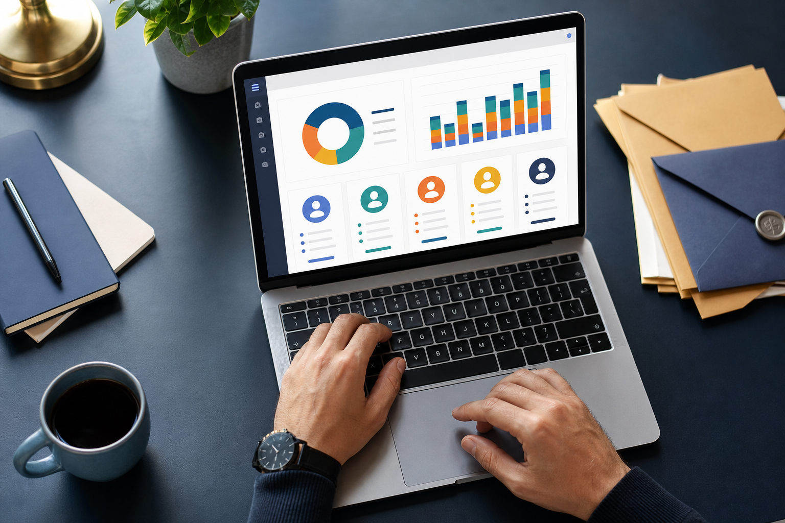 Plataforma de email marketing con campañas, segmentación de contactos y automatizaciones